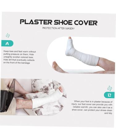 Buy Abaodam Plaster Warm Shoe Cover - Foot Fracture Accessories & Walking Boot Cover for Support | International Shipping Available - Buy Online on GoSupps.com
