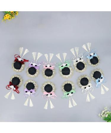 Limtula Womens Bows Hair Clip Cute Plush Panda Decorations Bowknot Hairpin Cosplays Lolitas Hair Accessory for Party Show Red - Buy Online on GoSupps.com