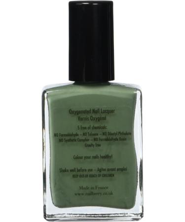 Nailberry L'Oxyg ne Oxygenated Nail Lacquer | Love You Very Matcha 15ml | Vegan & Halal 12-Free Polish for Healthier, Long-Lasting Manicures - Buy Online on GoSupps.com
