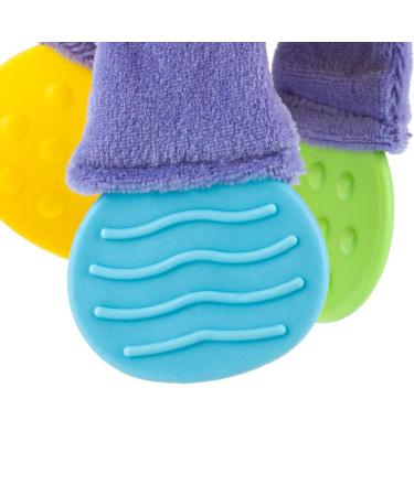 Nuby Floppers Plush Teether Monkey - Soothing Baby Teething Toy - Buy Online on GoSupps.com