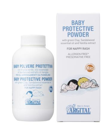 Argital Poudre protectice fesses de b b Violette et Argile verte 60g