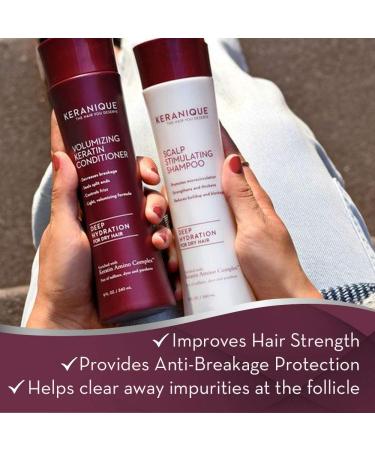 Keranique Color Boost Anti-Hair Loss System - Shampoo, Conditioner & Serum Set - Buy Online on GoSupps.com