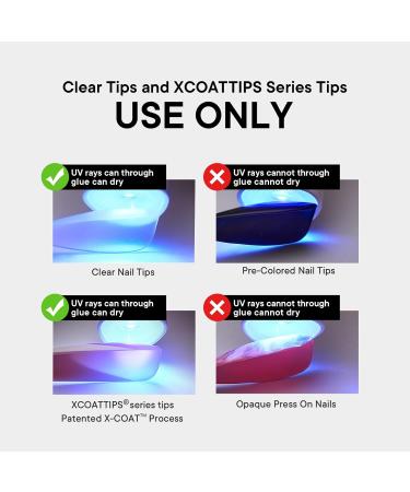 btartboxnails XCOATTIPS Solid Nail Glue Gel - 30g | Strong Long-Lasting UV Gel for Press-On & Acrylic Nails - Buy Online on GoSupps.com