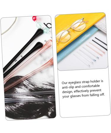 Healeeved 30 STK Temple Protection Tips for Glasses | Anti-Slip Glasses End Tips | Durable Plastic & Glass Joint Filters for Kids & Adults - Buy Online on GoSupps.com