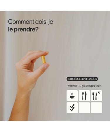 Griffonia with L-Tryptophan Saffron Extract Vitamins B6 B12 and Zinc - 120 Vegan Capsules - Laboratory Tested - Nervous System Psychological Function - No Additives No GMO - Zenement - Buy Online on GoSupps.com