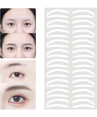  Whnbuij Stick-on Eyebrow Tattoos Mapping Stickers Eyebrow Shape Guide | 10 Pairs of Eyebrow Shaping Stencils Eyebrow Mapping Templates for Tinting - Buy Online on GoSupps.com