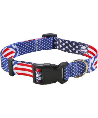 Mihqy Adjustable Soft Dog Collar - Bohemian Floral & Geometric Design for Small Medium Large Dogs (Neck 25-40 cm) - Buy Online on GoSupps.com