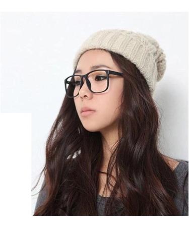 Shiratori Retro Round Nerd Blue Light Blocking Glasses - Bright Black - Buy Online on GoSupps.com