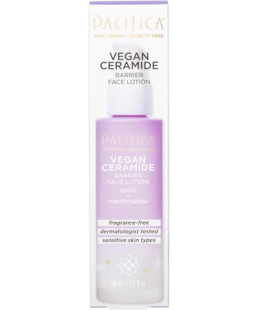 Pacifica Beauty Vegan Ceramide Face Wash & Lotion Set | Cleanser & Moisturizer for Sensitive Skin | Eczema Approved Fragrance-Free Dermatologist Tested - Buy Online on GoSupps.com