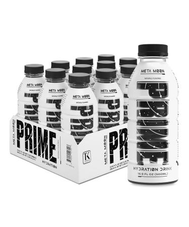 Prime Hydration with BCAA Blend for Muscle Recovery Limited Edition Flavor - Meta Moon (12 Drinks 16.9 Fl Oz. Each) - Buy Online on GoSupps.com