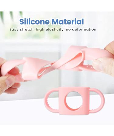 3 Pack Silicone Baby Bottle Handles for Dr Brown Narrow Bottles - Easy Grip Design - Buy Online on GoSupps.com