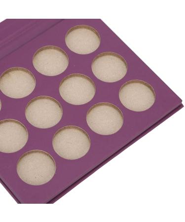 Shop 12 Hole Empty Eyeshadow Palette - Portable Makeup Blush & Bronzer Compact (Purple) - Ideal for Cosmetics Stores | International Shipping Available - Buy Online on GoSupps.com