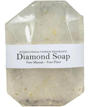 Savon fait main aux pierres pr cieuses savon aux pierres pr cieuses | Savon en barre hydratant naturel avec feuille d or Hydratant nettoyant savon parfum aide adoucir la peau s che savon Troonz Jasmin dor  - Buy Online on GoSupps.com