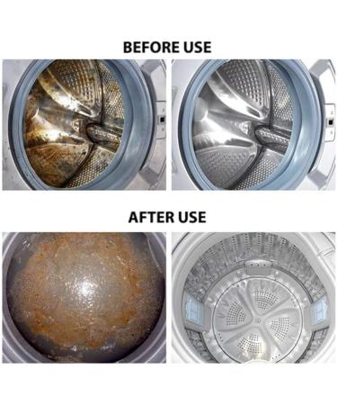30 Pcs Triple Decontamination Washing Machine Cleaner Tablets - Deep Clean and Remove Residue in Bath, Kitchen, and Room - Buy Online on GoSupps.com