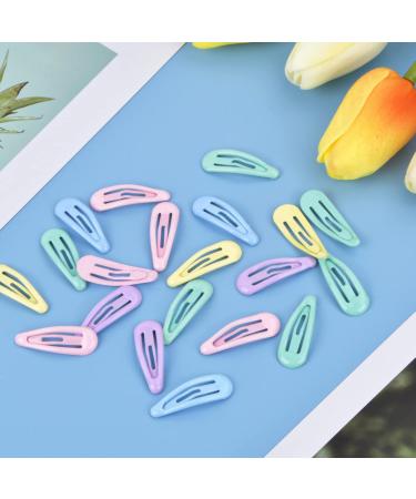 Vesaneae 50 Pcs Colorful Metal Snap Hair Clips - Mini Slippery Hair Clips for Girls & Toddlers Jewelry - Buy Online on GoSupps.com