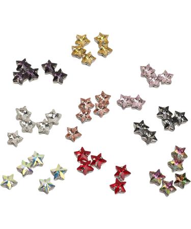 45 Pieces of Sewing Diameter 0.39 Inches Elegant Assorted Colours Multipurpose Glass for Clothing Bags Shoes - Buy Online on GoSupps.com