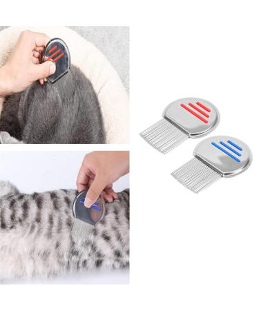 Changyeah 2 Lice Comb - Professional Lizard for Easy Lice & Nits Removal | Safe Metal Comb with Rounded Tips - Buy Online on GoSupps.com