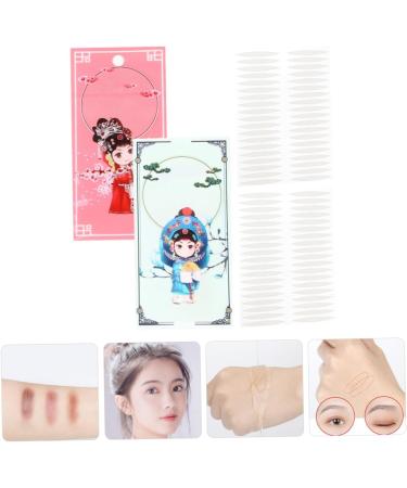 NOLITOY 2 sets Strips Lifter Hooded Contour Sided Lid Natural Girls Tape Invisible Eyelid Stickers Droopy - Buy Online on GoSupps.com