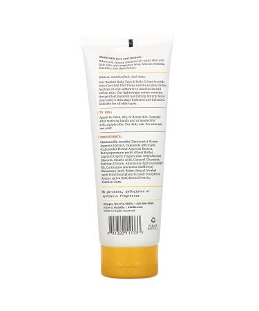 Alaffia Baobab Baby Face & Body Creme Unscented | 8 fl oz | Nourishing & Gentle Moisturizer - Buy Online on GoSupps.com