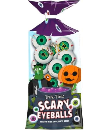 Spooky Halloween Chocolate Eyeballs Mix - 300g Foil Wrapped Individually in Halloween Bag - Buy Online on GoSupps.com