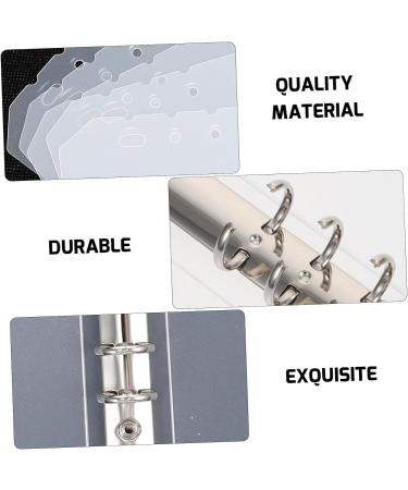 Housoutil 1set Piece Nail Art Organizer Nail Display Book Adhesive Book Finished Nail Sample Booklet Nail Salon Accessory Nail Display Holder Plastic Display Board Finished Product 23x18cm Transparent - Buy Online on GoSupps.com