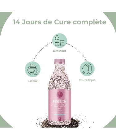 CFN - Natural Detox Drink Sugar Free Mint - Digestion Detoxifying and Revitalizing - Energy Anti-Cellulite and Skin - 100% Natural - French Brand - 15 Days - Buy Online on GoSupps.com
