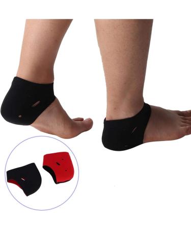 Soft Heel Socks - Non-Slip Moisturizing Gel with Open Toe | 3 Pairs for Dry Skin Care & Protection - Buy Online on GoSupps.com