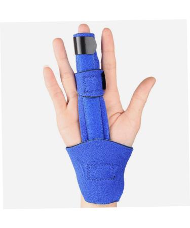 FRCOLOR Portable Hand Splint with Nylon Wrapping Tape - Gym Cable Attachments for Breathable Support 24.5x19.6cm Pinky & Middle Finger Fixing - Buy Online on GoSupps.com
