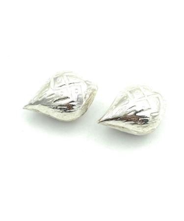 Pure Silver Nariyal (Coconut) for Pooja and Gift Purpose - Set of 2 1 Gram per Piece by Indian Collectible