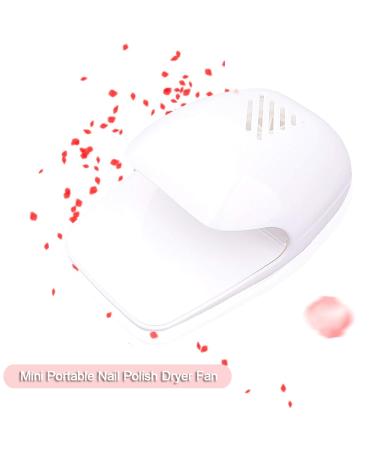 Fesjoy Mini Portable Nail Polish Dryer Fan | Nail Art Tool for Quick Drying & Cooling | Ideal Nail Dryer for Home & Travel - Buy Online on GoSupps.com