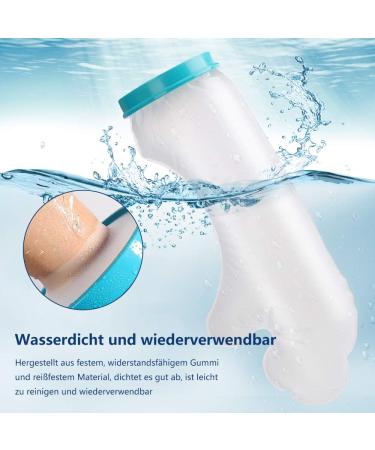 Watris Veiyi Waterproof Arm Cast Protector Reusable Shower Cover for Adults | Perfect Bandage Protection - Buy Online on GoSupps.com