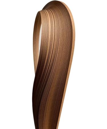ODETOJOY 3mm Brown Quilling Strips Set - 120pcs, 54CM Solid Color Paper Strips for DIY Hand Crafts - Buy Online on GoSupps.com