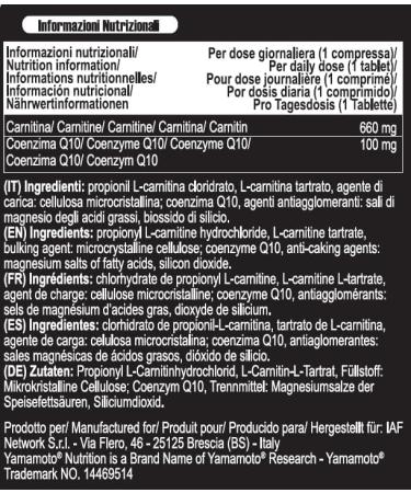 YAMAMOTO Essential Carniblast 90 Caplets - Powerful Fat Burner & Weight Management Supplement - Buy Internationally - Buy Online on GoSupps.com