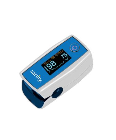 Pulse oximeter Duo Control Sanity Finger pulse oximeter for measuring the pulse SpO2 Quick and easy