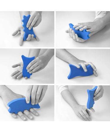 AFH-Webshop Finger Fix Hand Mobilizer Exerciser | Finger Trainer for Joint Mobilization | Light Blue Therapy Tool - Buy Online on GoSupps.com