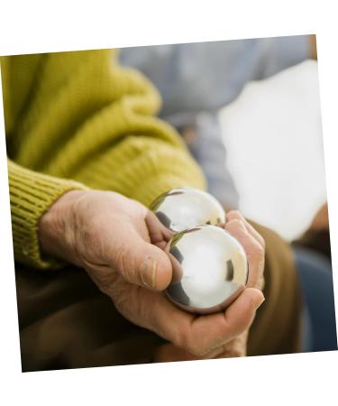 Healeved Stainless Steel Baoding Balls - Chinese Hand Exercise & Relaxation Fitness Balls for Health and Wellbeing - Buy Online on GoSupps.com