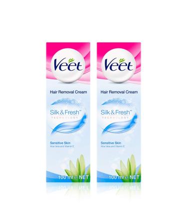Veet Hair Removal Cream for Sensitive Skin 100 ml x 2