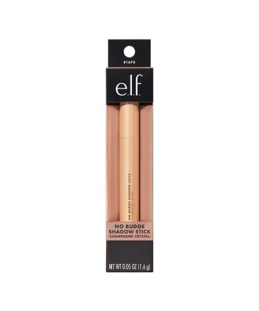 e.l.f. Cosmetics No Budge Shadow Stick  Longwear  Smudge-Proof Metallic Eyeshadow  Champagne Crystal  0.056 Oz (1.6g) - Buy Online on GoSupps.com