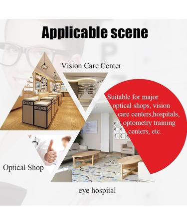 Cymyyds Optometry Accessories - Forehead Support & Chin Holder for Automatic Refractometer | 40mm Adjustable Height for Visual Training - Buy Online on GoSupps.com