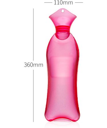 MAIES Hand Warmer - Transparent PVC Hot Water Bottle with Cloth Cover | Ideal for Warm Hands & Comfort - International Shipping Available - Buy Online on GoSupps.com