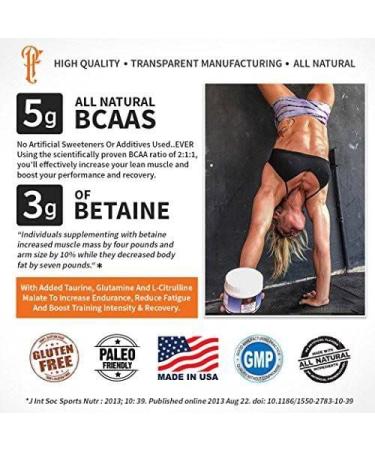 Physique Formula BCAA Powder - All Natural Orange Flavor BCAAs, 1.26 lb - Buy Online on GoSupps.com