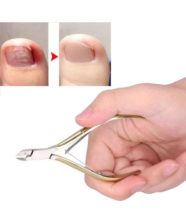 Milltrip Professional Cuticle Nippers Nail Trimmer Dead Skin Removal Nail Cuticle Trimmer Cutter Manicure Tool(D-501) - Buy Online on GoSupps.com