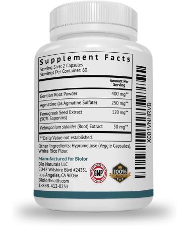 Biovy HungerUp - Appetite Stimulant for Effective Weight Gain | Fenugreek Extract | 120 Capsules - Buy Online on GoSupps.com