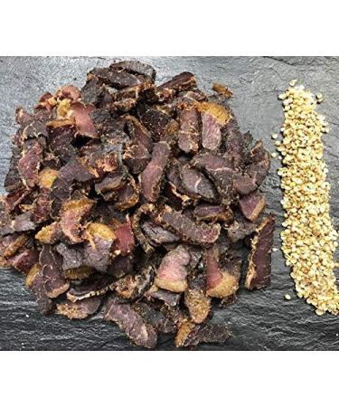 Biltong Sliced 250g - Original Flavour with Fat - Pack of 1 - Buy Online on GoSupps.com
