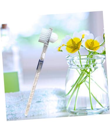 Buy Minkissy Double-Sided Toothbrush for Dentures - Effective Cleaning Brush with Plastic Handle | International Shipping Available - Buy Online on GoSupps.com