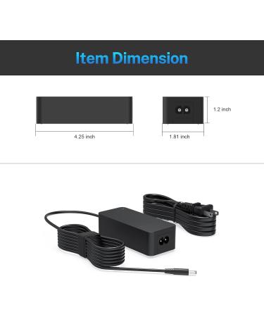 65W UL Listed AC Charger for Dell Inspiron/Vostro 3510 3511 3515 Laptop - Power Supply Adapter Cord - Buy Online on GoSupps.com