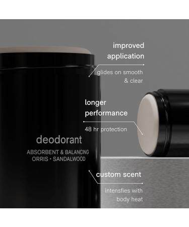 Jack Henry Natural Deodorant Long Lasting Sandalwood & Pink Pepper Aluminum Free Creamy Shea Butter & Refreshing Citrus Scent - Buy Online on GoSupps.com