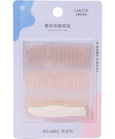 Eyelid Tape - Waterproof Double Eyelid Tape for Hooded Eyes | Fiber Eyelid Lift Strip Instant Eye Lift Perfect for Uneven MonoEyelid Crescent - Buy Online on GoSupps.com