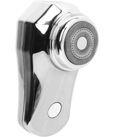 Buy Starlight Silver Electric Beard Trimmer | Mini Digital Display Type C Port Clipper for Men - Perfect for Travel & Home Use - Buy Online on GoSupps.com