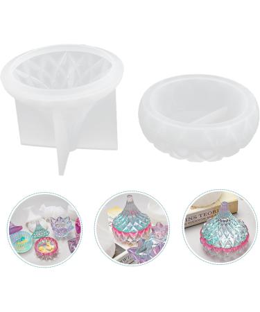 EXCEART 2pcs Storage Box Mold Lipstick Mold Silicone Mold Storage Case Organizer Mold Accessories Cake Mold 8.5X8.5X7CMx2pcs Pyramidx2pcs - Buy Online on GoSupps.com